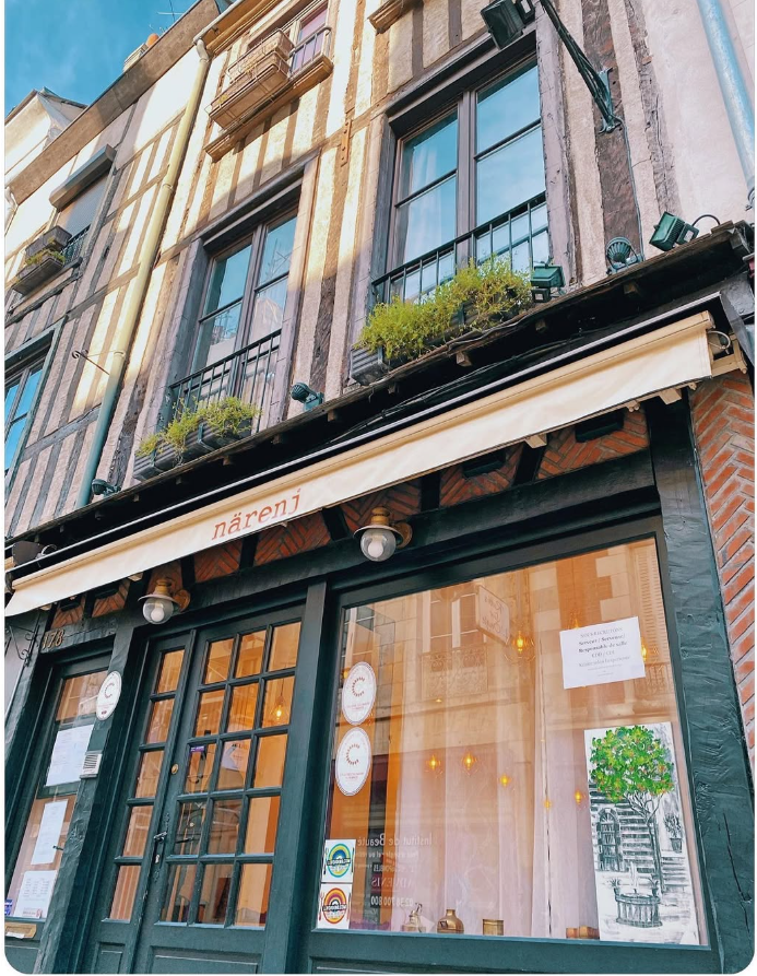 Façade du restaurant Närenj à Orléans