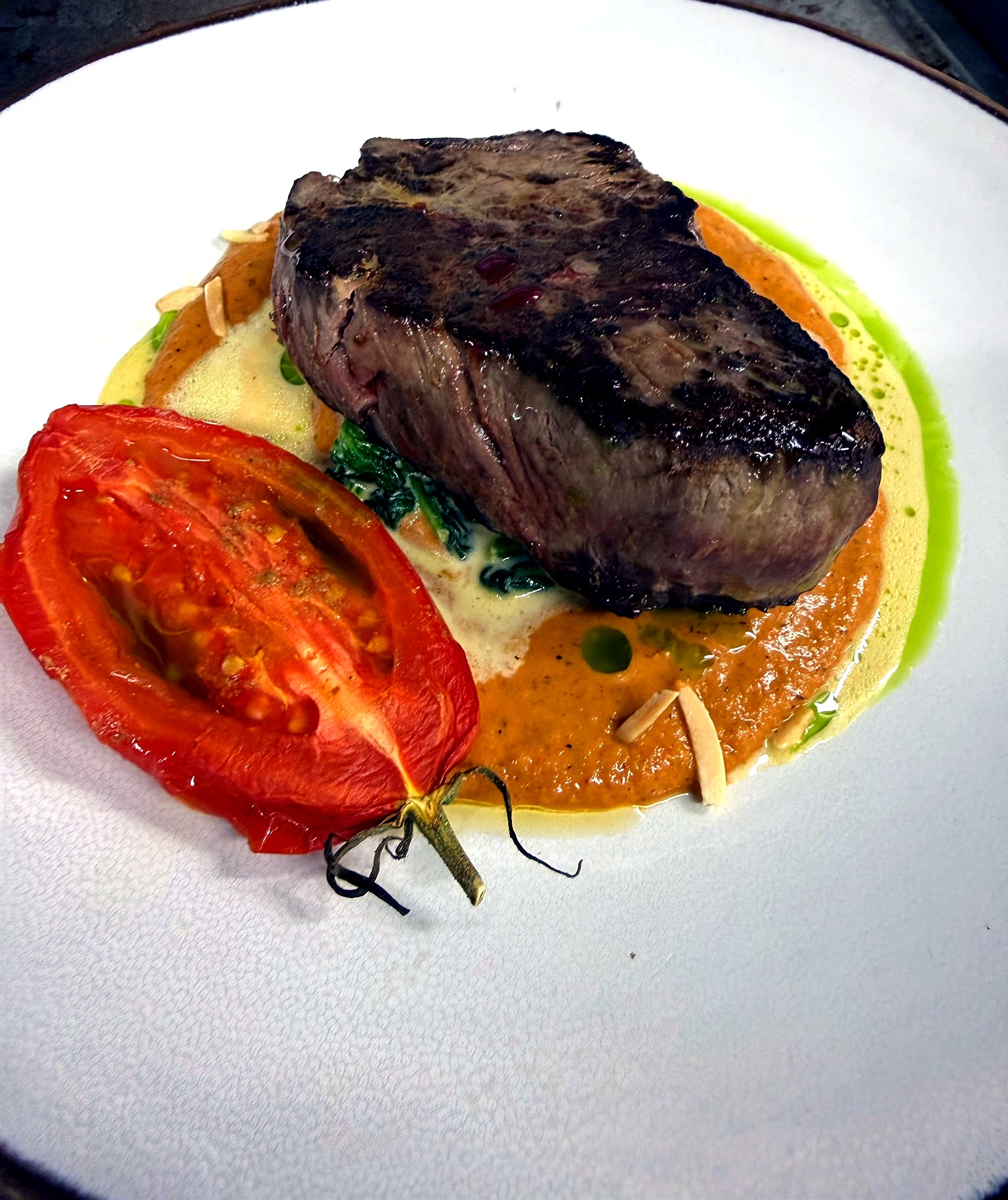 Contre-filet grillé du chef, Närenj